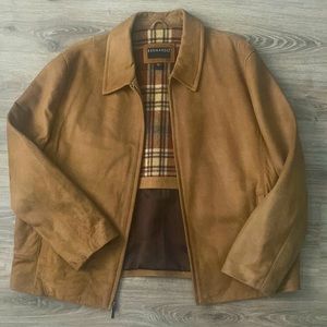 XXL Men’s Genuine Leather Jacket
